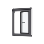 vertical pinewood window element side-hinged - vfa/b