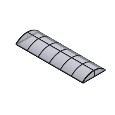 Immagine per Continuous Vault Skylight System, Barrel Vault