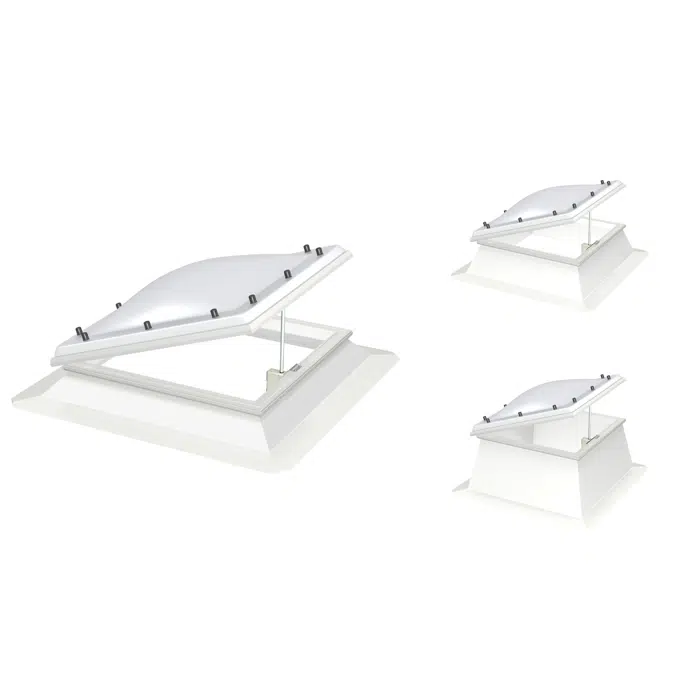 Vented flat roof window with dome – CVJ ISJ