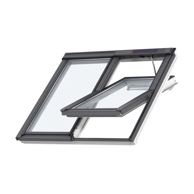 2in1 - Solar roof window - Centre-pivot - GGLS