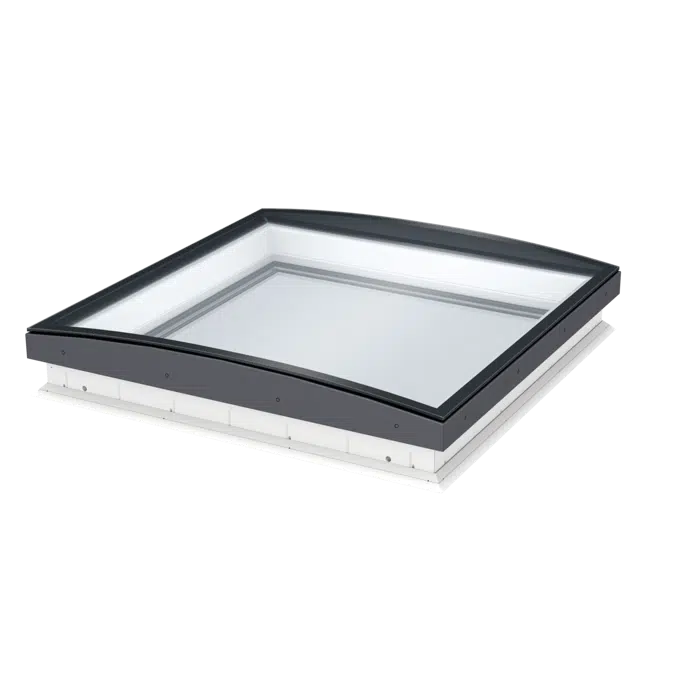 Fixed glass rooflight w. Curved glass CFU ISU1093