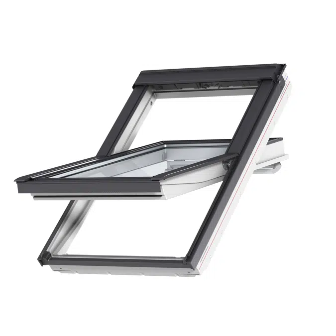 Top Operated Polyurethane roof window Centre-pivot - GGU