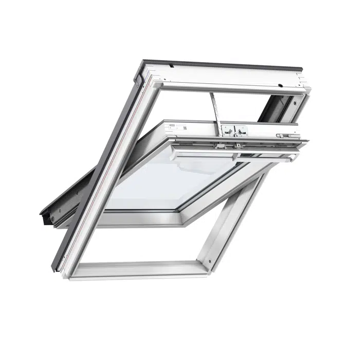 Fenêtre de toit motorisée VELUX INTEGRA®, finition bois (GGL INTEGRA®)