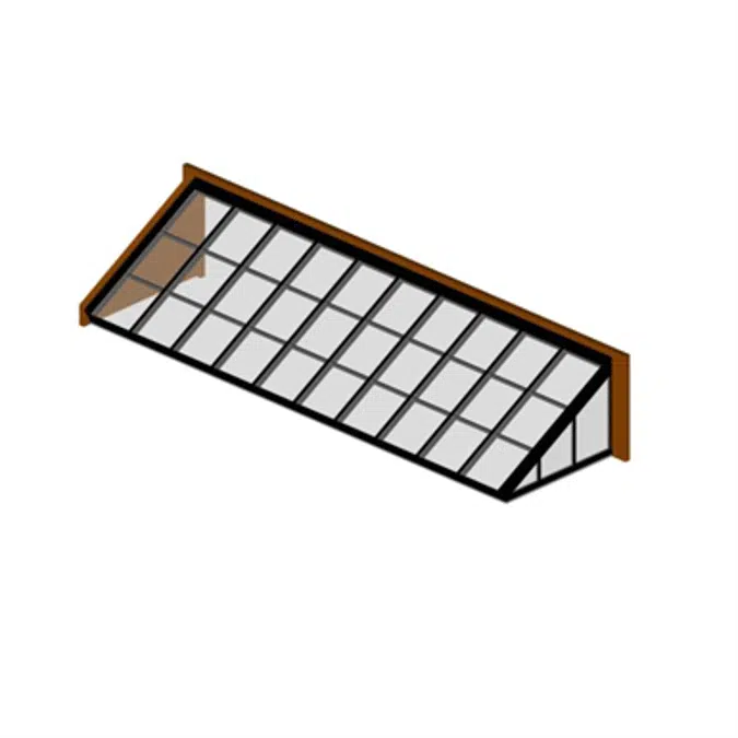 Lean-To Skylight – Glass