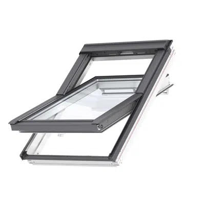 Зображення для Top Operated Pinewood roof window Centre-pivot - GGL