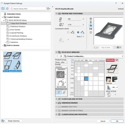 VELUX Library for ArchiCAD için görüntü