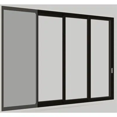 Image for Modern Multi-Slide Pocket Door Uni-Directional