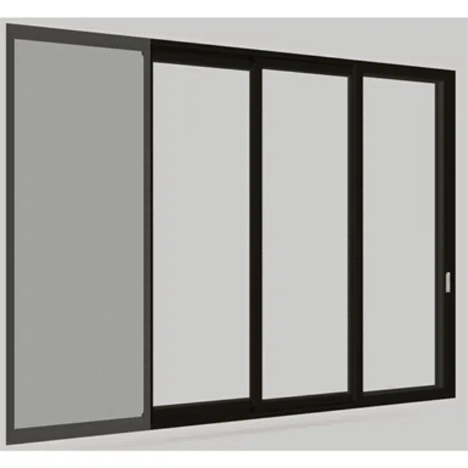 Modern Multi-Slide Pocket Door Uni-Directional
