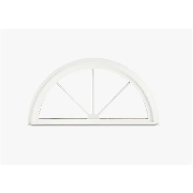 Elevate Direct Glaze Round Top Window