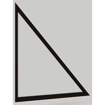 imagen para Modern Direct Glaze Right Triangle Window