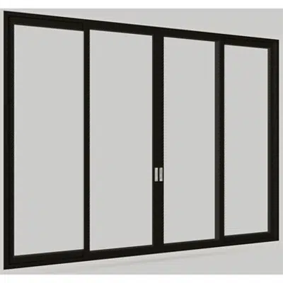 Image for Modern Multi-Slide Stacked Door Bi-Parting