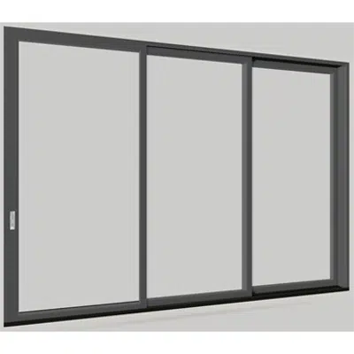 Image pour Modern Multi-Slide Stacked Door Uni-Directional