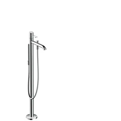 AXOR Uno Single lever bath mixer floor-standing with loop handle 38442820 için görüntü