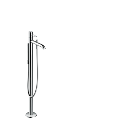 afbeelding voor AXOR Uno Single lever bath mixer floor-standing with loop handle 38442820