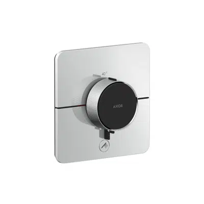 Image for AXOR ShowerSelect ID Thermostat HighFlow for concealed installation SoftSquare for 1 function and additional outlet