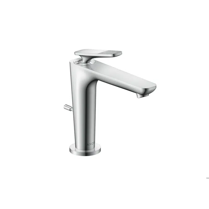 AXOR Citterio C Single lever basin mixer 125 with CoolStart and pop-up waste set - cubic cut