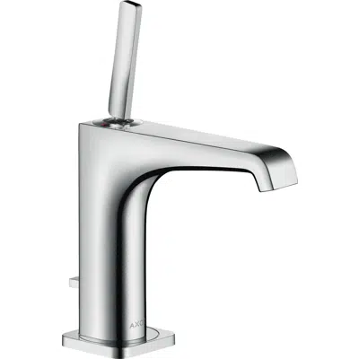 изображение для AXOR Citterio E Single lever basin mixer 130 with pin handle and pop-up waste set