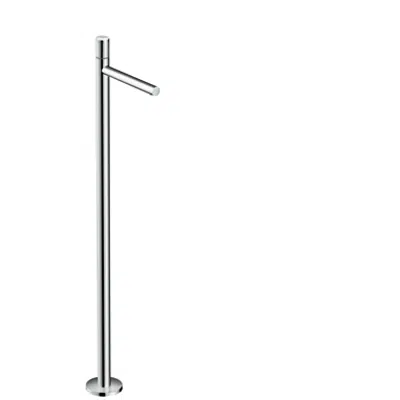 Image for AXOR Uno Single lever basin mixer floor-standing with zero handle without waste set 45037820