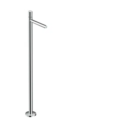 AXOR Uno Single lever basin mixer floor-standing with zero handle without waste set 45037820
