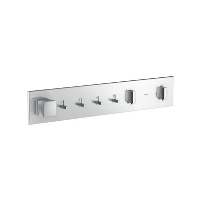 Image for AXOR ShowerComposition Thermostatic module 610/110 for concealed installation for 4 functions