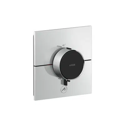Image for 36777CHN AXOR ShowerSelect ID Thermostat HighFlow for concealed installation square for 1 function and additional outlet