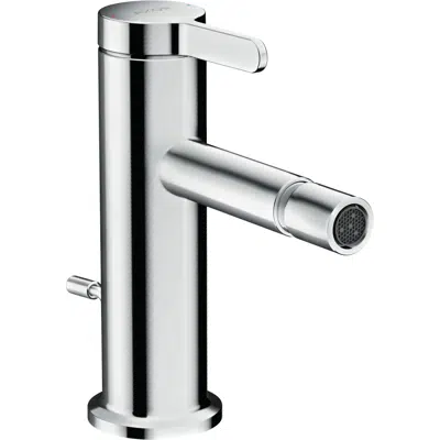 AXOR One Single lever bidet mixer with pop-up waste set图像