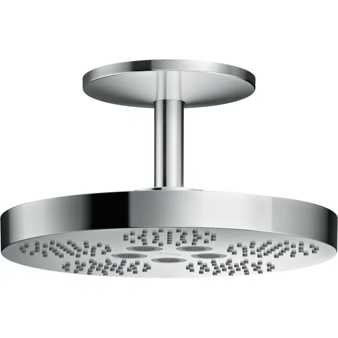 AXOR One Overhead shower 280 2jet 2.5 GPM with ceiling connection