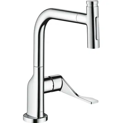 AXOR Citterio Single lever kitchen mixer Select 230 2jet with pull-out spray için görüntü