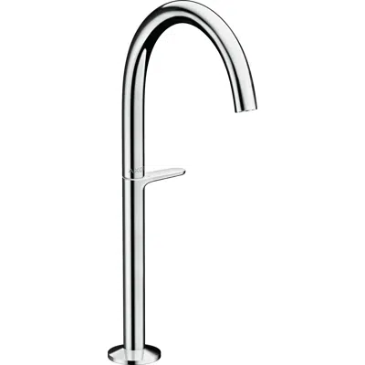 画像 48030SGP AXOR One Basin mixer Select 260 for wash bowls with push-open waste set 2 ticks