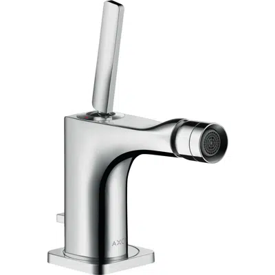 Image for AXOR Citterio E Single lever bidet mixer with pin handle and pop-up waste set
