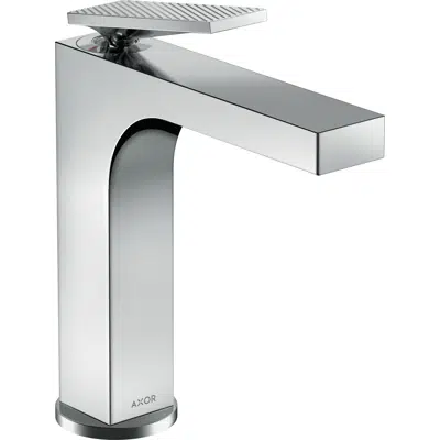 imagen para AXOR Citterio Single lever basin mixer 160 with lever handle and pop-up waste set - rhombic cut