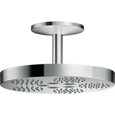 画像 48493CHN AXOR One Overhead shower 280 1jet with ceiling connection