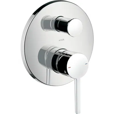 Image pour 10414XXX AXOR Starck Single lever bath mixer for concealed installation with lever handle