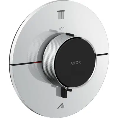 изображение для AXOR ShowerSelect ID Thermostat for concealed installation round for 2 functions
