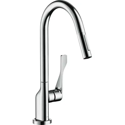 AXOR Citterio Single lever kitchen mixer 250 with pull-out spray için görüntü