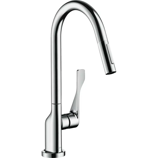 AXOR Citterio Single lever kitchen mixer 250 with pull-out spray