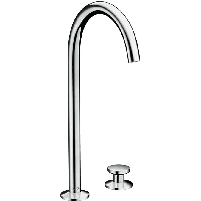 AXOR One 2-hole basin mixer Select 260 with push-open waste set