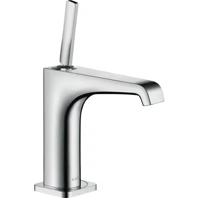 Image for AXOR Citterio E Single lever basin mixer 130 with pin handle and waste set