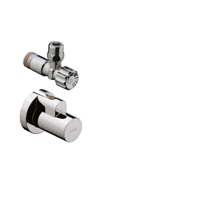 Image for AXOR angle valve with cover chrome