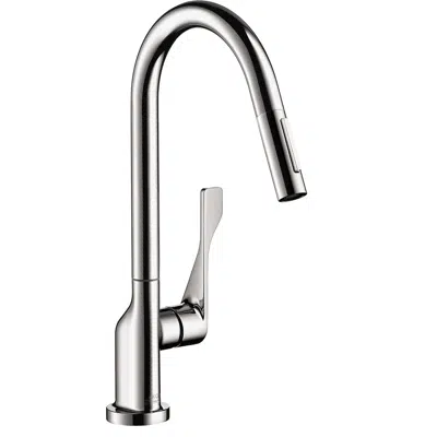 Image for AXOR Citterio Single lever kitchen mixer 250 with pull-out spray 1.75 GPM