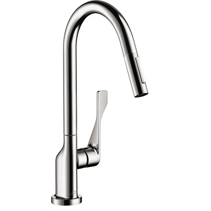 AXOR Citterio Single lever kitchen mixer 250 with pull-out spray 1.75 GPM