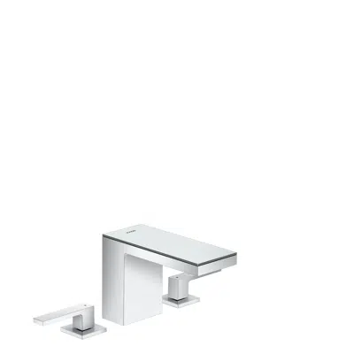 AXOR MyEdition 3-hole basin mixer 110 with push-open waste set 이미지