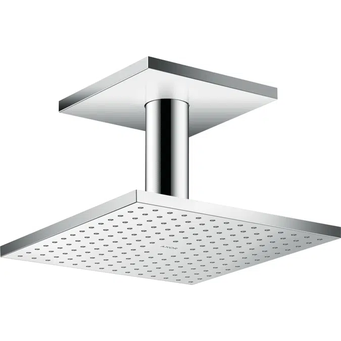AXOR ShowerSolutions Overhead shower 250/250 2jet 2.5 GPM with ceiling connection