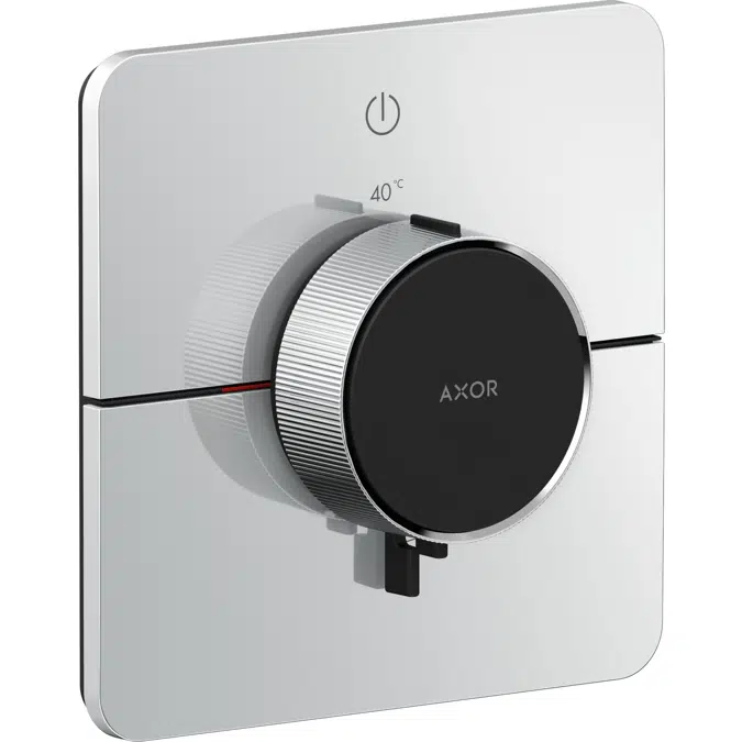 AXOR ShowerSelect ID Thermostat for concealed installation SoftSquare for 1 function