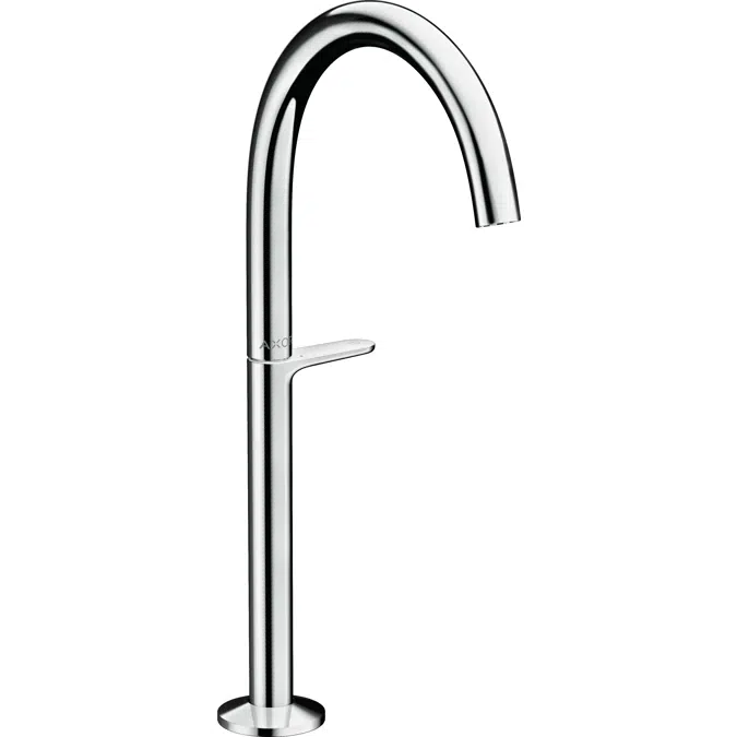 AXOR One Basin mixer Select 260 for wash bowls with push-open waste set