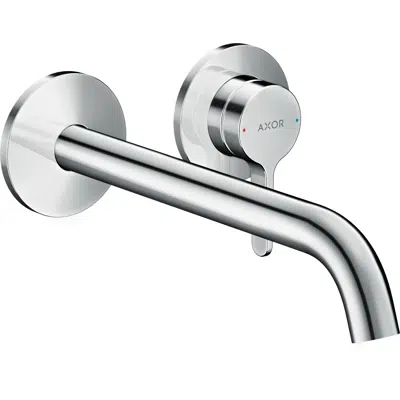 kuva kohteelle AXOR One Single lever basin mixer for concealed installation wall-mounted with lever handle and spout 220 mm