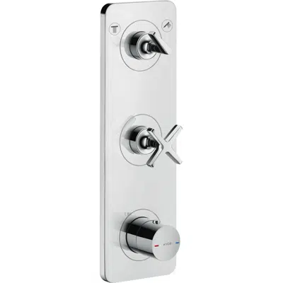 Image for AXOR Citterio E Thermostatic module 380/120 for concealed installation for 2 functions with plate