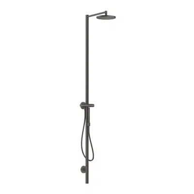 Obrázek pro AXOR Starck Nature shower column with overhead shower 240 1jet