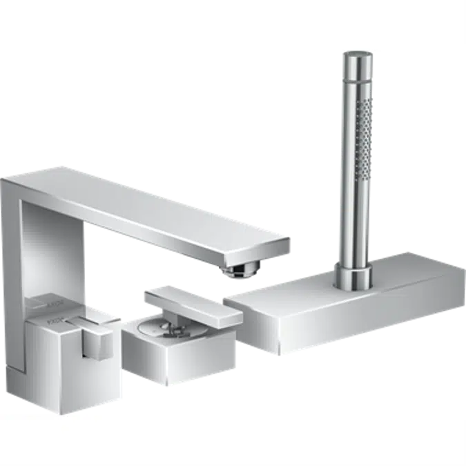 AXOR Edge 3-h.bath mixer chrome