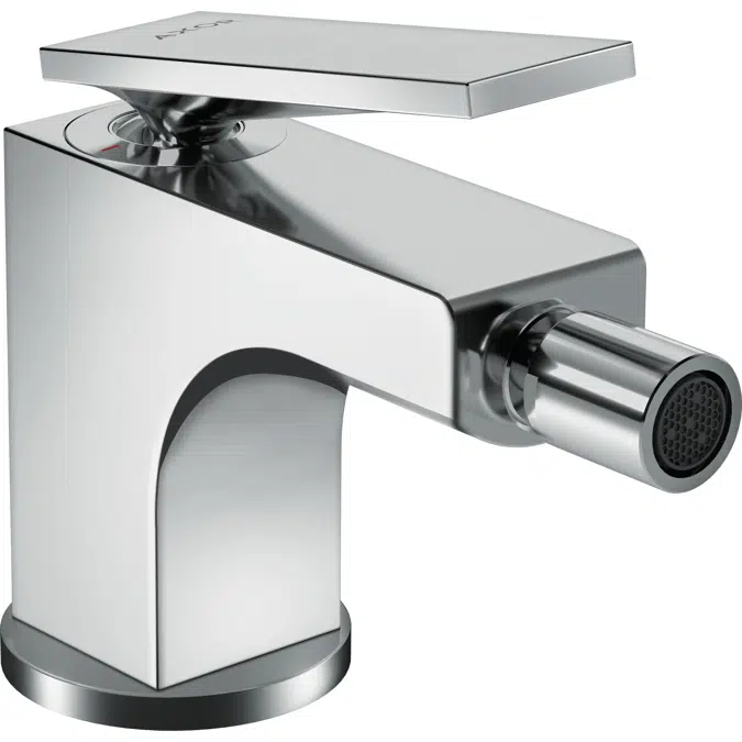 AXOR Citterio Single lever bidet mixer with lever handle and pop-up waste set